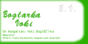 boglarka voki business card